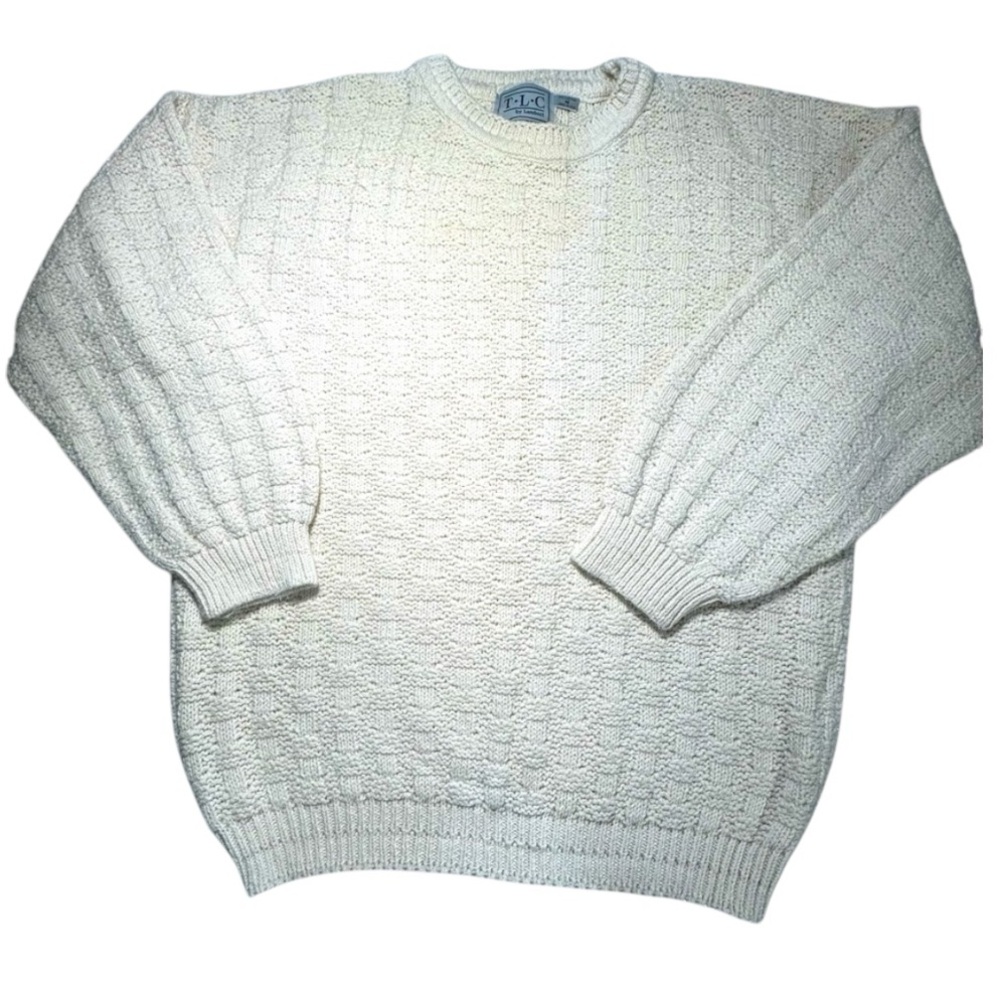 T.L.C by Lambert Mens M Cream Sweater 1P0011)